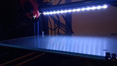 CR-10 X-rail Light Bar With Switch 3D Printer Model