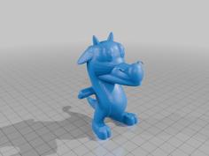 Probably The Ugliest Mushu You’ll See Today 3D Printer Model