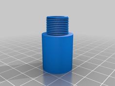 Extension De Cañon / Barrel Extension 1-5-10 CM 3D Printer Model