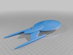 Celestia Class-Star Trek 3D Printer Model