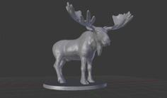 Moose Miniature 3D Printer Model