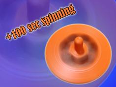 Plus 100 Seconds Spinning – Easy Print 3D Printer Model