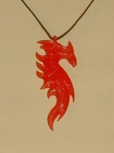 Dragon Pendant(2) 3D Printer Model