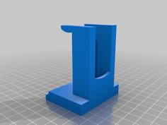 Lacrosse Stick Hanger 3D Printer Model