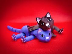 Fabulous Flexi Felines – AKA Flexi Cats 3D Printer Model