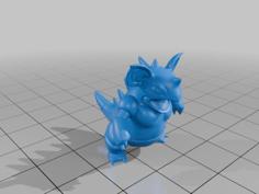 Pokemon Nidoqueen #31 – Optimized For 3D Printing 3D Printer Model