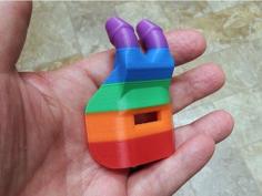 Nose Flute (New) 3D Printer Model