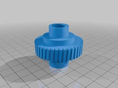 Helical Gear For Dewert Actuator 3D Printer Model