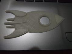 Rocket Glow In The Dark 3D Printer Model