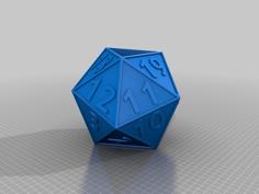 D20 Planter 3D Printer Model