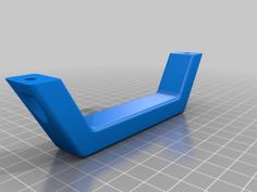 Door Handle No Text 3D Printer Model