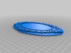 Ornate Picture Frame 3D Printer Model