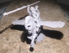 Replica Of Ral Partha Pegasus And Rider 01-017 3D Printer Model