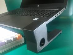 Floating Laptop Stand 3D Printer Model