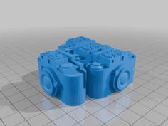 Set Of 4 Camera Picture Holders 3D Printer Model