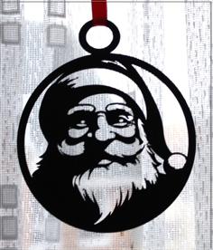 Santa Decoration 3D Printer Model