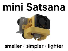 Mini Satsana – A Compact Fan Duct For Creality Printers 3D Printer Model