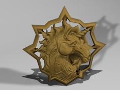 Medallion – Witcher The Time Of Contempt – Unicorn 3D Printer Model