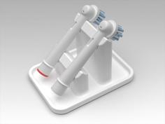 Oral-B Brush Stand 3D Printer Model