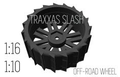 OFF-ROAD Traxxas Slash Tire – 1/16 + 1/10 3D Printer Model