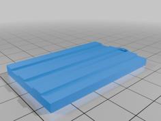 Straight Flag 3D Printer Model