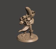 Banana Knight Toilet Paper Hoarding Idiot 3D Printer Model