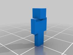 Minecraft Man 3D Printer Model