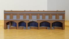 N-Scale Building #5 (set) 3D Printer Model