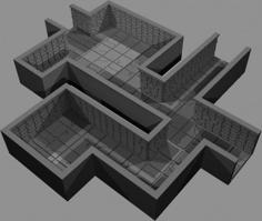 Dungeon Tiles For Miniatures Gaming 3D Printer Model