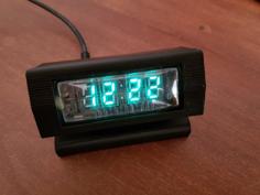 IVL2 VFD WiFi Desk Clock 3D Printer Model