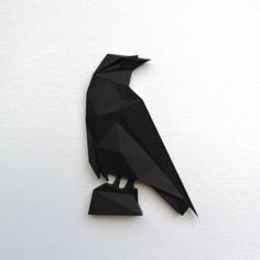 Geometric Raven 3D Printer Model