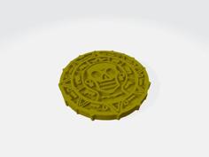 Cursed Gold Coin 3D Printer Model