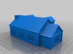 Cool House 3D Printer Model