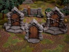 Dungeon Entrance (Different Levels) 3D Printer Model