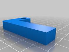 Flag Stop For 2040 Extrusion 3D Printer Model