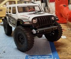 Axial Scx24 Jeep Front Grille 3D Printer Model