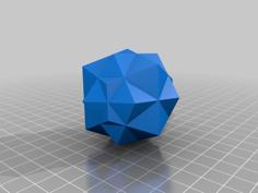 Johnson Polyhedron-Dual Compounds 3D Printer Model