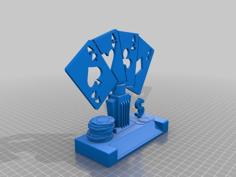 Poker Trophy 3D Printer Model