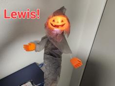 Lewis (Not A Jack O’ Lantern) 3D Printer Model