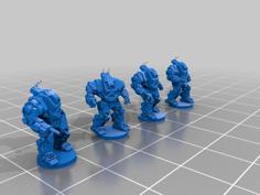 6mm Heavy Battle Armour 3D Printer Model