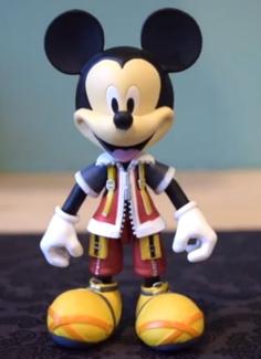 Kingdom Hearts Mickey Mouse 3D Printer Model