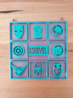 Marvel Picture 3D Printer Model