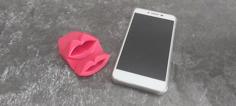 Phone Stand Kiss / Lips 3D Printer Model