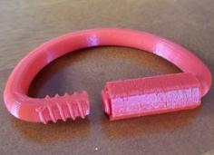 Easy Print Screw Locking Carabiner 3D Printer Model