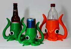 Squid Koozie 3D Printer Model