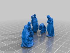 Nativity Ornament 3D Printer Model