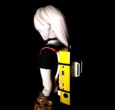 1/3 BJD Backpack Frame 3D Printer Model