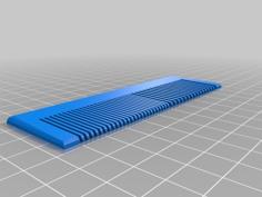 Hair Comb 3D Printer Model