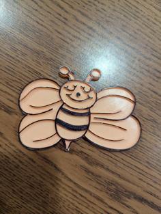 Bee Magnet 3D Printer Model