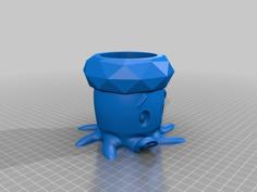 Cute Octopus Holder 3D Printer Model